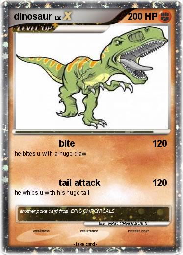 Pokemon dinosaur