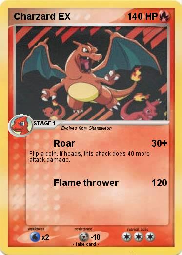Pokemon Charzard EX