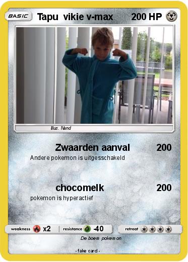 Pokemon Tapu  vikie v-max