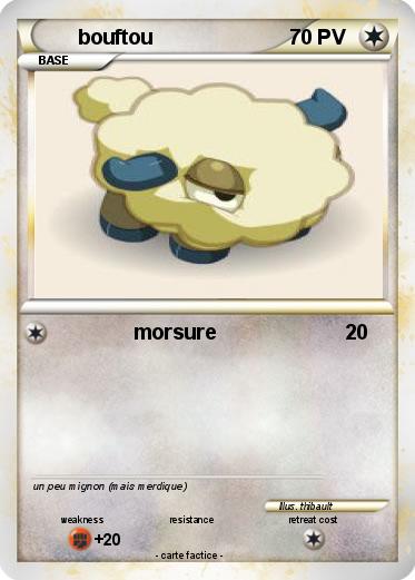 Pokemon bouftou