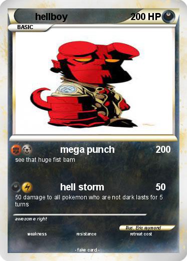 Pokemon hellboy