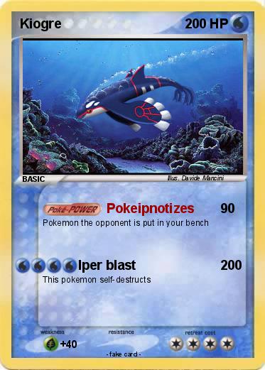 Pokemon Kiogre