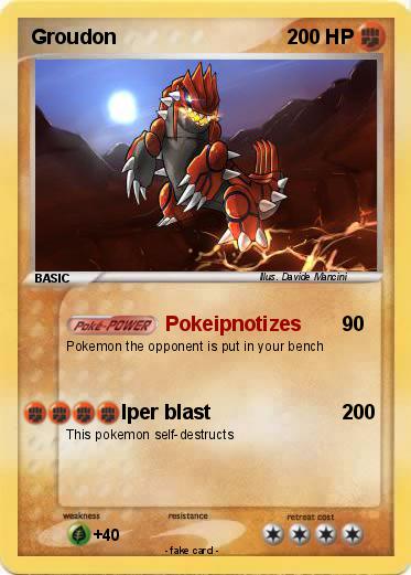 Pokemon Groudon