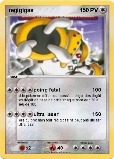 Pokemon regigigas