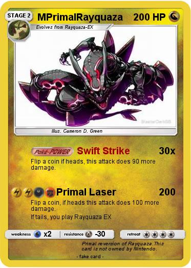 Pokemon MPrimalRayquaza
