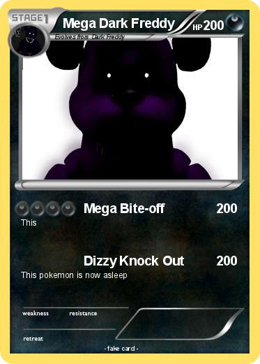 Pokemon Mega Dark Freddy