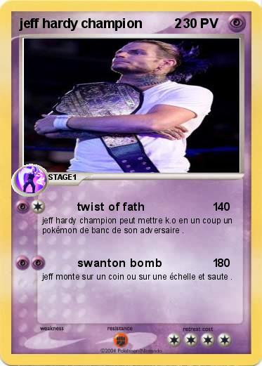 Pokemon jeff hardy champion         2