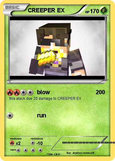 Pokemon CREEPER EX