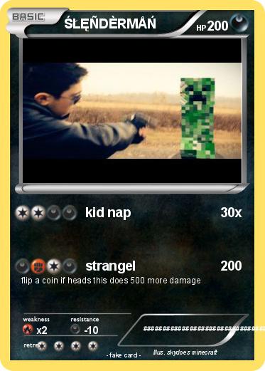 Pokemon ŚŁĘÑDÈRMÅŃ
