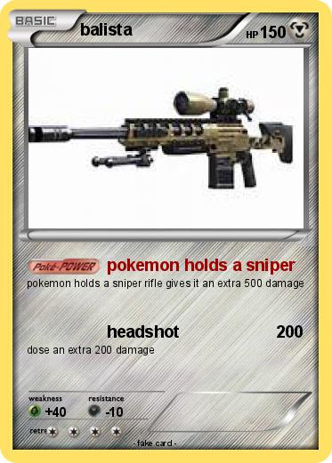 Pokemon balista