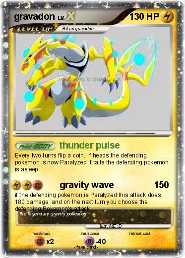 Pokemon gravadon
