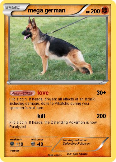 Pokemon mega german