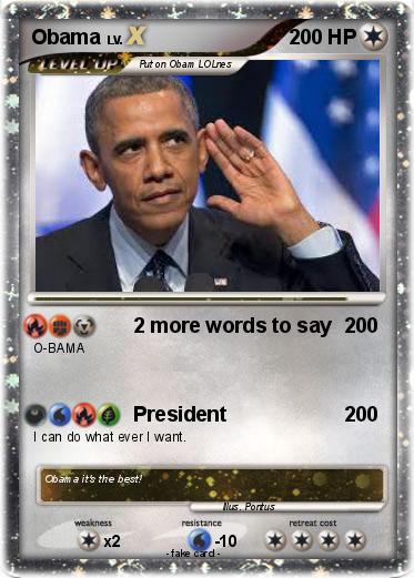 Pokemon Obama