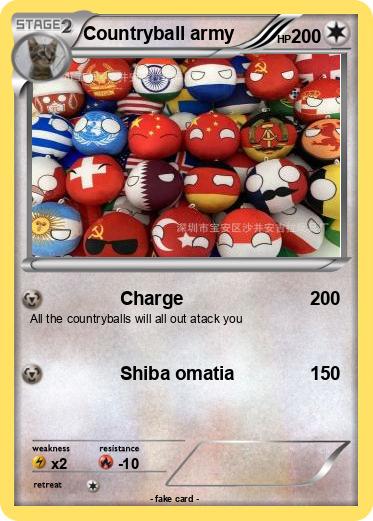 Pokemon Countryball army