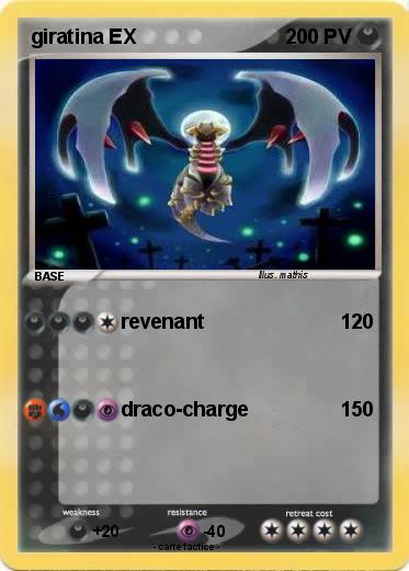 Pokemon giratina EX