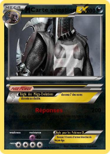 Pokemon Carte question