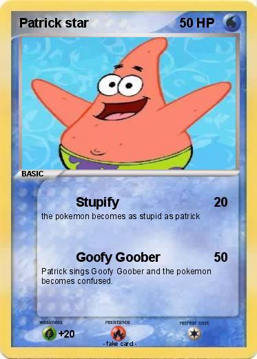 Pokemon Patrick star