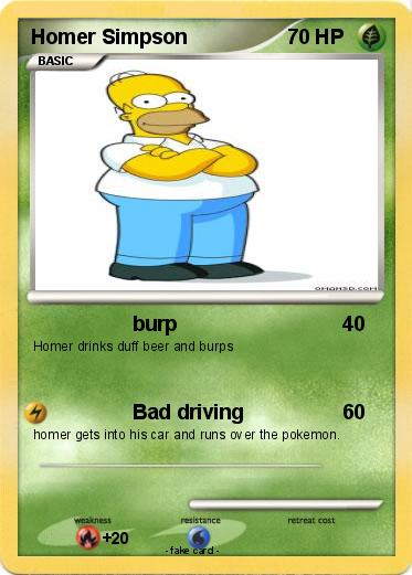 Pokemon Homer Simpson
