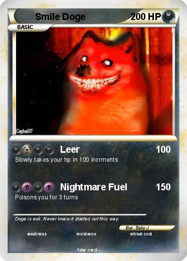 Pokemon Smile Doge