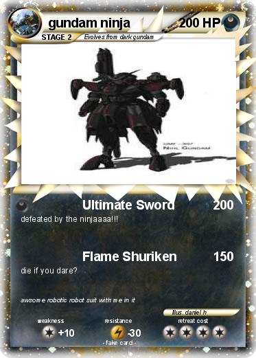 Pokemon gundam ninja