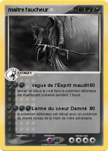 Pokemon maitre faucheur