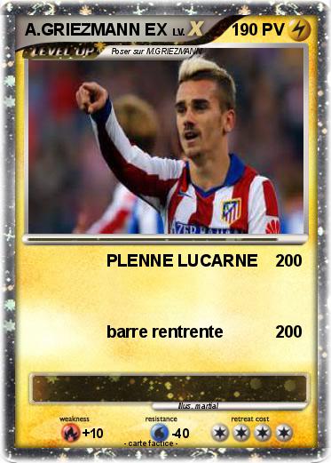 Pokemon A.GRIEZMANN EX