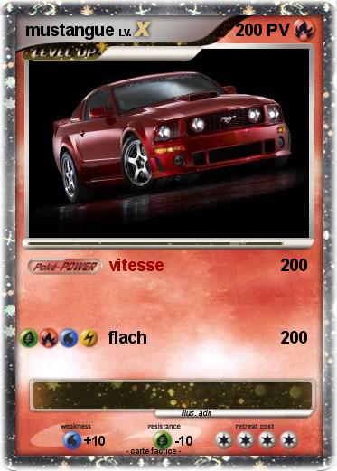 Pokemon mustangue