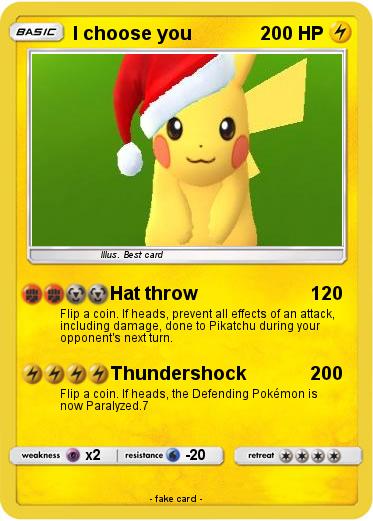 Pokemon I choose you