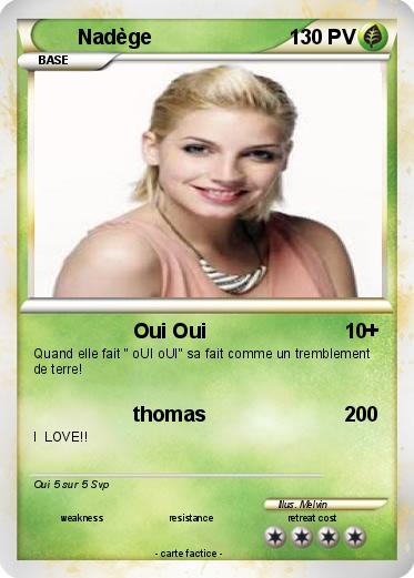 Pokemon Nadège