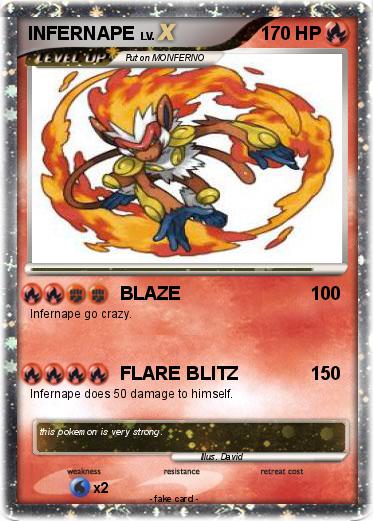 Pokemon INFERNAPE