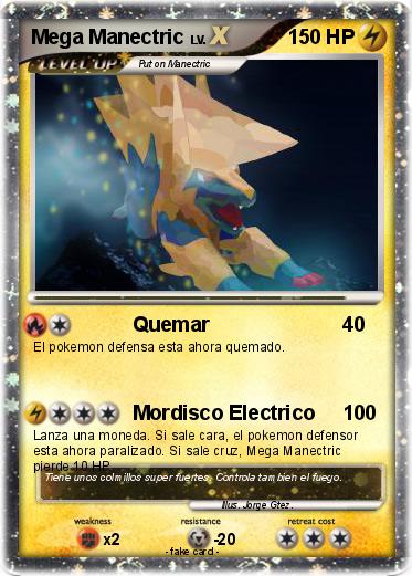 Pokemon Mega Manectric