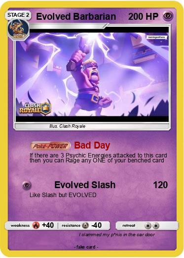Pokemon Evolved Barbarian