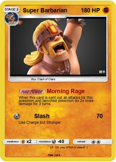 Pokemon Super Barbarian