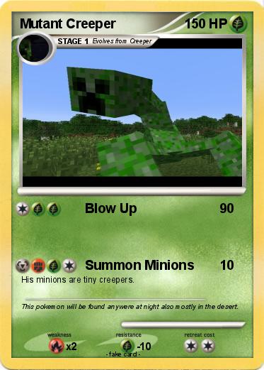 Pokemon Mutant Creeper