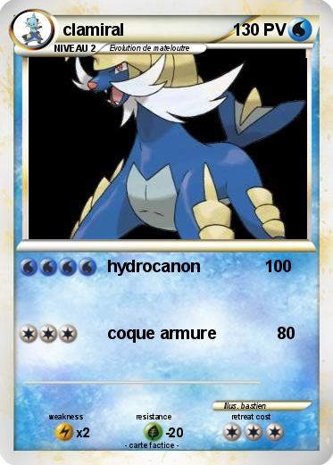 Pokemon clamiral