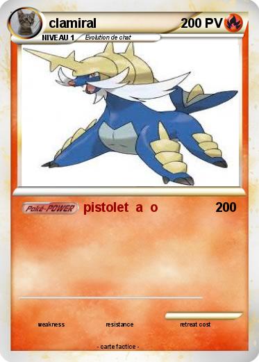 Pokemon clamiral
