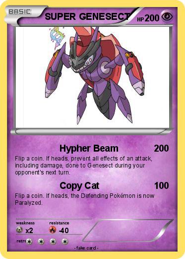 Pokemon SUPER GENESECT