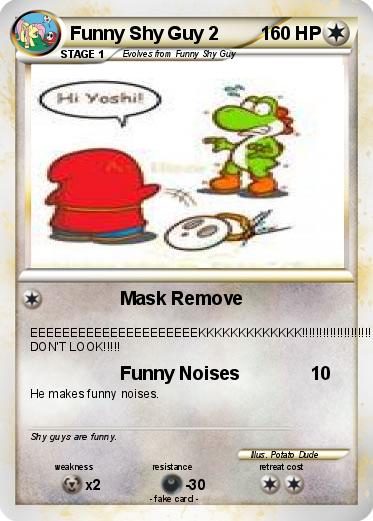 Pokemon Funny Shy Guy 2