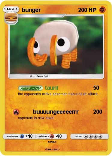 Pokemon bunger