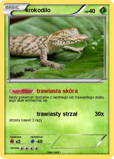 Pokemon krokodilo
