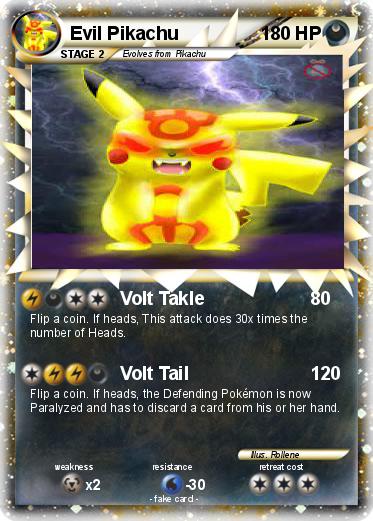 Pokemon Evil Pikachu