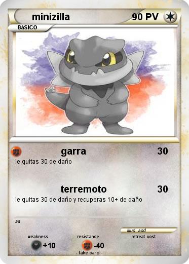 Pokemon minizilla