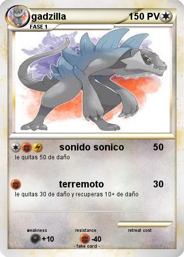 Pokemon gadzilla