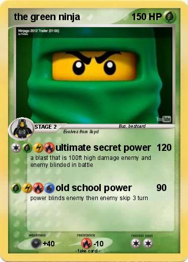 Pokemon the green ninja