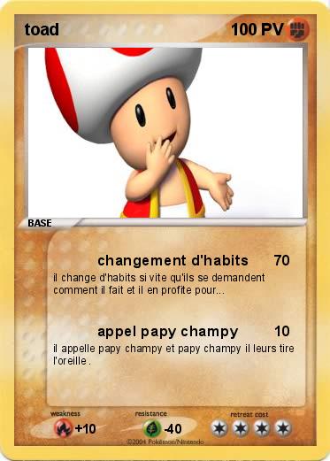 Pokemon toad
