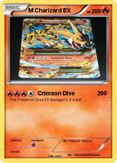 Pokemon M Charizard EX