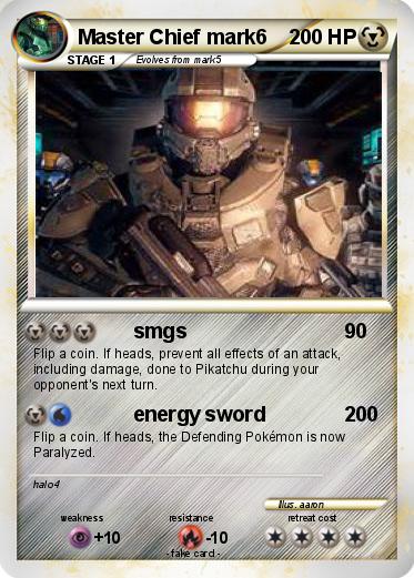 Pokemon Master Chief mark6