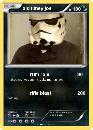 Pokemon old timey joe