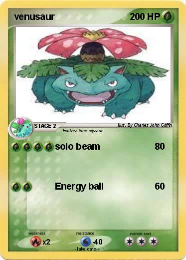 Pokemon venusaur