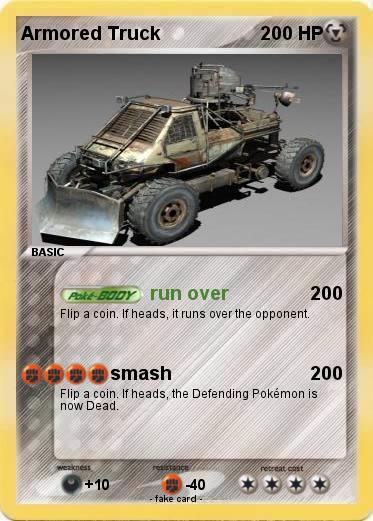 Pokemon Armored Truck